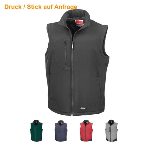Result softshell bodywarmer - result,