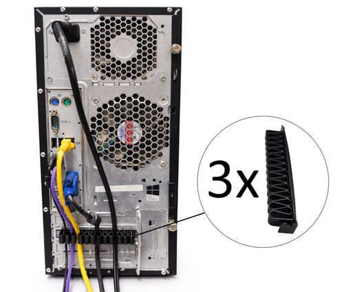 Pci slotblende - 3x, /