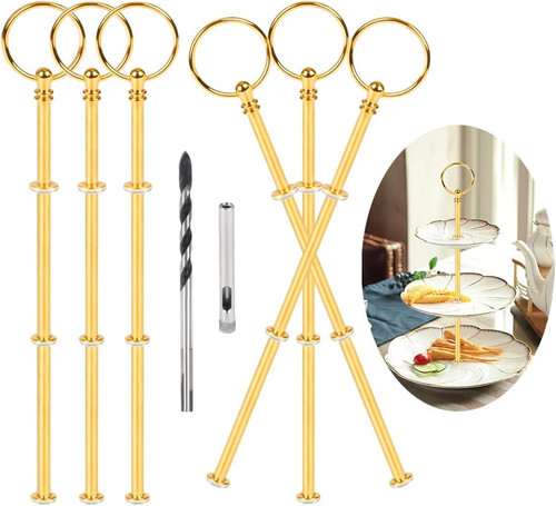 Pack etageren stangen - 6, set