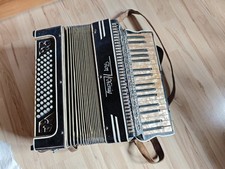 Altes Akkordeon Von König Quetsche Schifferklavier Wie Hohner Oder Weltmeister