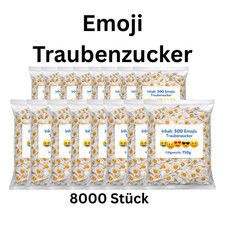 8000x Emoji Traubenzucker