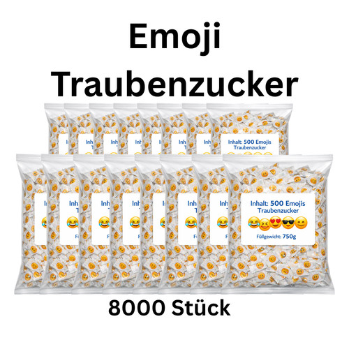 8000x emoji traubenzucker - 8000x,