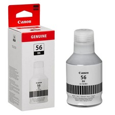 Canon GI-56 BK schwarz original Tintenflasche 170 ml für Maxify GX 5540 5550