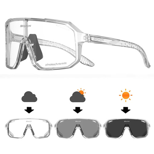 Photochrome fahrradbrille - photochrome,