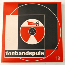 Schneider Tonbandspule 18 cm Leerspule unbenutzt neuwertig in OVP NOS Z-4253