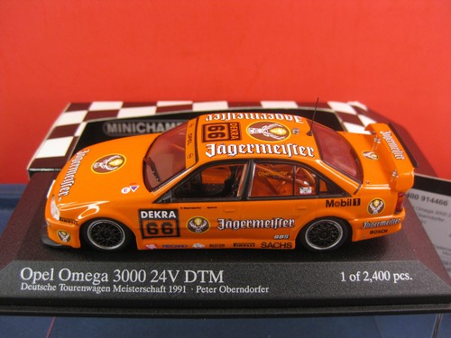 Minichamps opel omega - minichamps, 24v