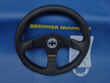 30Momo Sportlenkrad passt für Golf1,2,3+CabrioJetta,Corrado,ABE inkl.EK Hupknopf