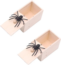 2 Stücke Scherzartikel Spinne
