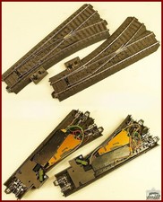 HG239 | Märklin 24611/24612 C-Gleis - 1 Paar Weichen Antriebe Laternen Decoder