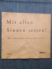 Vileda Fenstertuch, Opel-Werbung, Putztuch, Autopflege ....