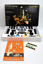 Optikbaukasten Montage- Experiment Cabinet 80 Baukasten Versuch Schüler DDR 9045