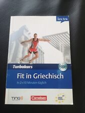 Lextra Griechisch Turbokurs Fit in Griechisch lernen Buch mit CD Sprachkurs Kurs
