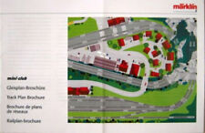 Gleisplan Heft Gleispläne MÄRKLIN Mini-Club Z Mehrsprachige Broschüre