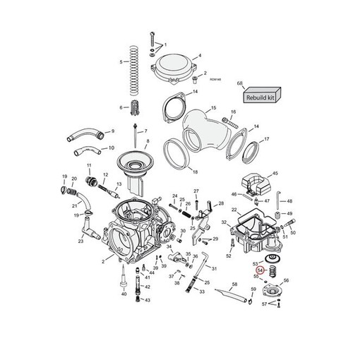 Beschleunigerpumpen-Membranfed