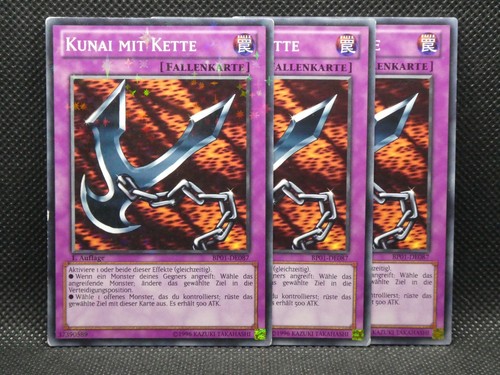 Yugioh playset kunai mit - 3x,