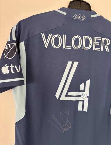Kansas sporting mls match worn - kansas,