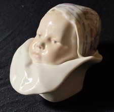 Büste Kind Baby Porzellan Alt/Antik Gemarkt/Signiert Seltene rare Darstellung