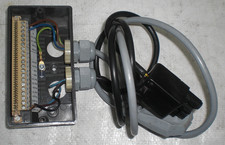 Anschlußkonsole Schrag IHS 2000 Kontaktleiste m. Anschluss-Bezeichnung f.Brenner