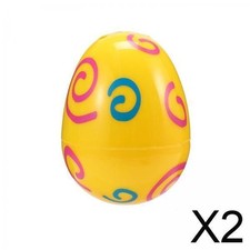 2 Jumbo Osterei Osterkorb