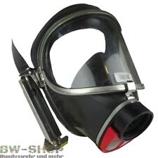 DRÄGER ATEMSCHUTZMASKE PANORAMA NOVA FEUERWEHR VOLLMASKE SCHUTZMASKE THW MASKE