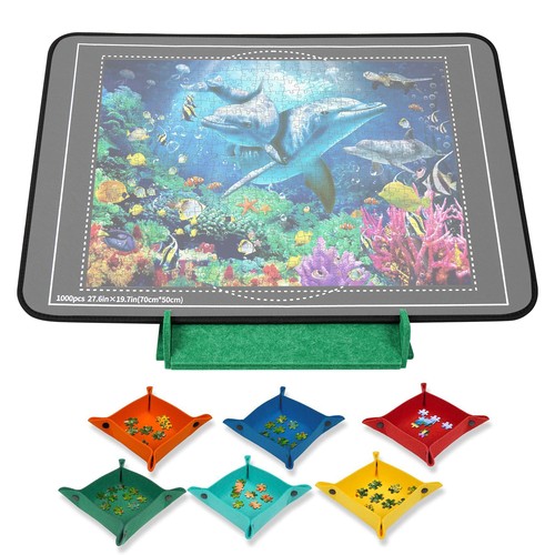 Puzzlebrett puzzletisch mit - puzzlebrett,