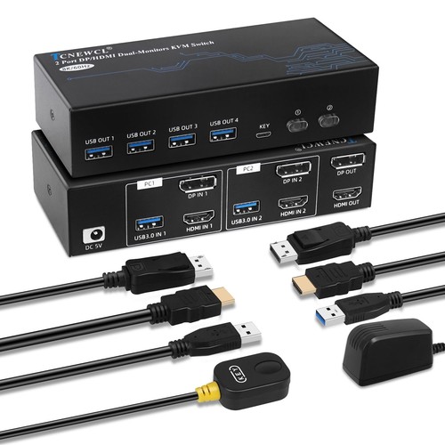 Tcnewcl kvm switch - pc, 2