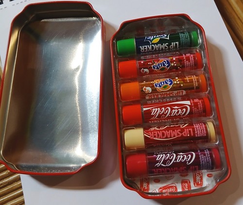 Lip smacker retro blechdose - lip,