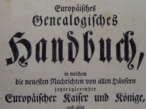 Krebel genealogisches - -,