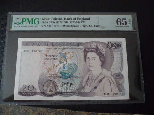 Bank england 20 schein - £20,