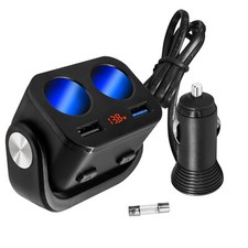 KFZ Auto 2 Fach USB Adapter