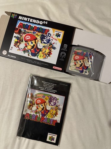 Mario party n64 pal original - party,