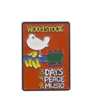 Woodstock Festival Emaille Pin