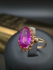 Ring  Gr. 60 Gold 585 Elegant 14k  zeitlos vintage Rubin