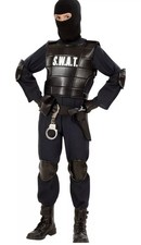 Widmann Kinder Kostüm 158 Karneval S.W.A.T. Polizist Kinderkostüm ‼️OHNE MASKE‼️