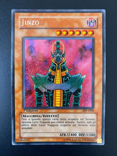 Yugioh jinzo secret rare - jinzo,