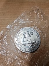 10$ FineSilver Münze "THE AFRICAN MONKEY" 1 OZ.999 Somalia Republic 2002