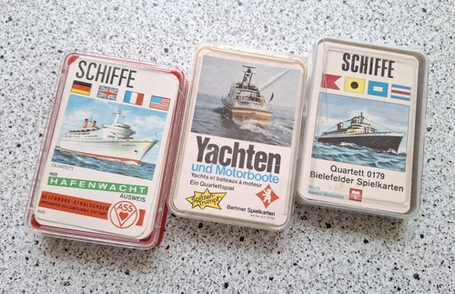 Quartett kartenspiele schiffe - kartenspiele,