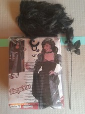 Vampiress Kostüm Kleid 2-tlg