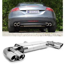 FOX Sportendschalldämpfer re li je 2x100mm für Audi TT 8J 1.8l TFSI 2.0l TFSI