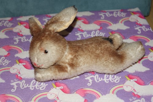 Vintage steiff liegende hase - vintage,