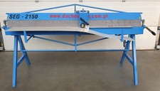 Segment Abkantbank Blechbiegemaschine Kantbank 2250 / 1,0 VIDEO DACHDECKER