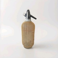 70s Retro Glas Soda Siphon