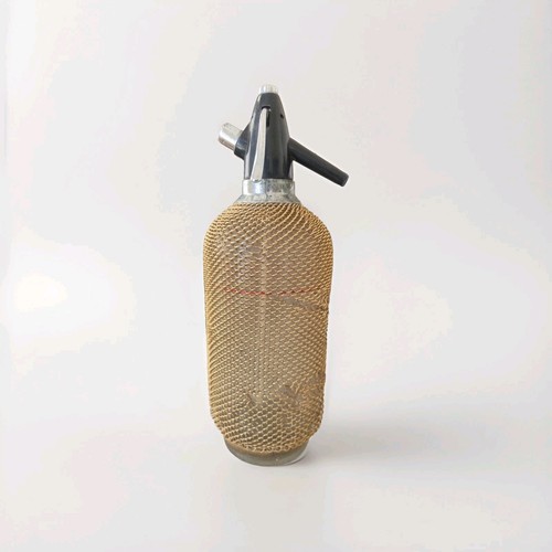 70s retro glas soda siphon - 70s,