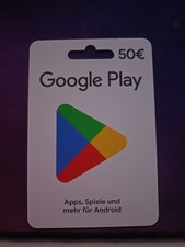 50€ Google Play Geschenkkarte