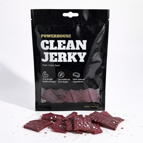 Clean beef jerky 100 - 100, %