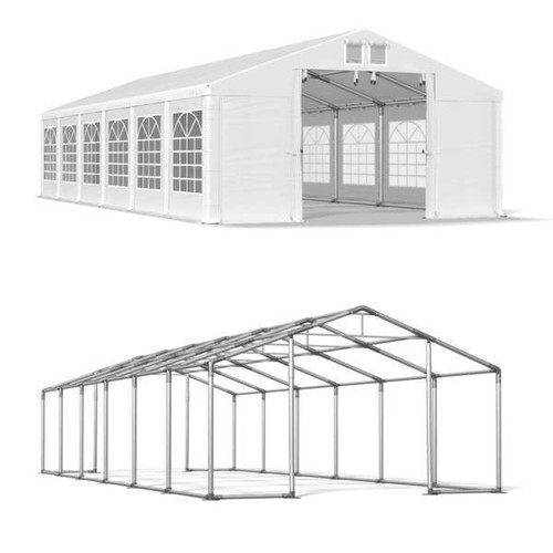 Partyzelt 6x12 pvc pavillon - 6x12,