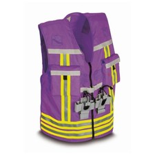 Kennzeichnungsweste Lila  