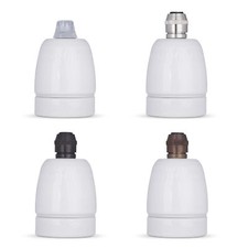 Fassung E27 Keramik Porzellan