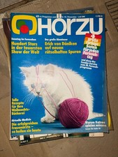 Hörzu Zeitschrift 49/1975 (6.–12. Dez. 1975) • Katzen-Cover (weißes Kätzchen & W