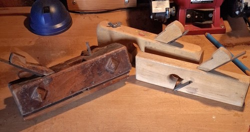 Antiker hobel mit - antiker,